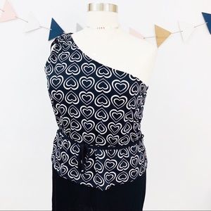 Fredricks of Hollywood One Shoulder Belted Midi